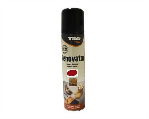  TRG SUEDE & NUBUCK RED RENOVATOR SPRAY 250 ml. # 112