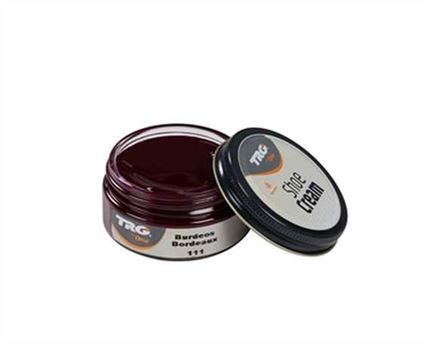 TRG SHOE CREAM JAR 50 ml. # 111 BORDEAUX