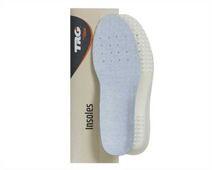  TRG INSOLES SPORTS FOOTBED TERRY CLOTH TOP SIZE 35