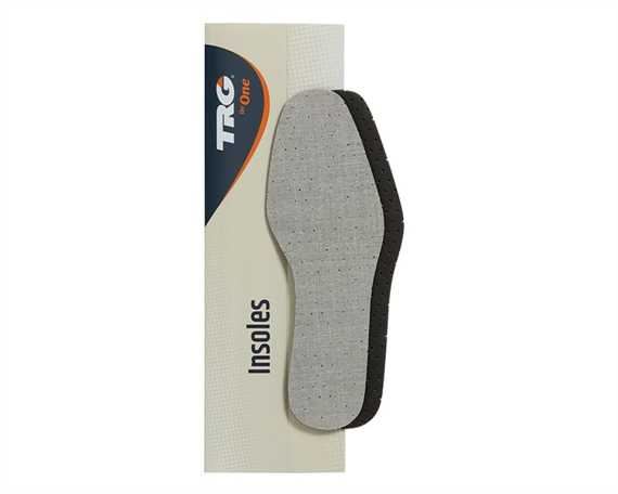  TRG INSOLES DEODORISER ACTIVATED CHARCOAL LATEX FOAM SIZE 39