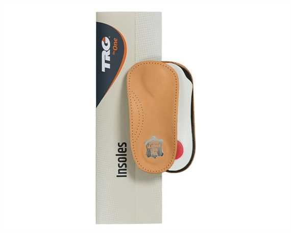  TRG INSOLES ERGONOMIC LEATHER ANATOMICAL 3/4 SIZE 40