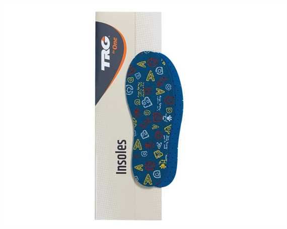  TRG INSOLES KIDS SOFT SCENTED LATEX 19/34 CUT TO SIZE