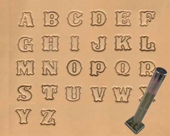 ALPHABET SET #8131-00 20MM