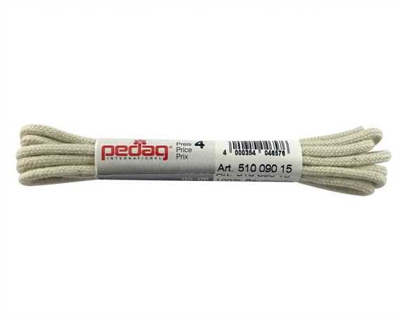 PEDAG LACES 90CM ROUND GREY/BEIGE