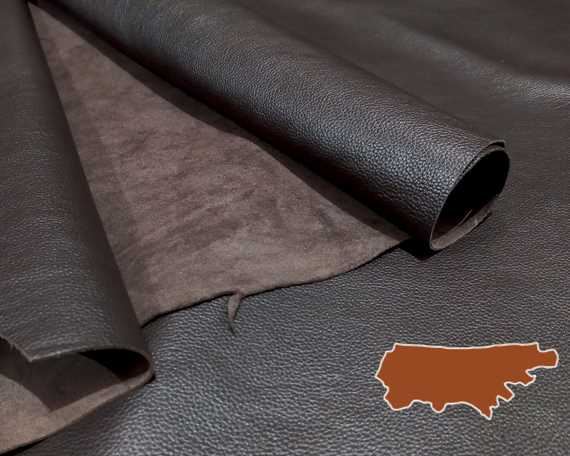 BAG/UPPER LEATHER SIDES LIMITED EDITION BURNIE BROWN 1.2MM (EACH)