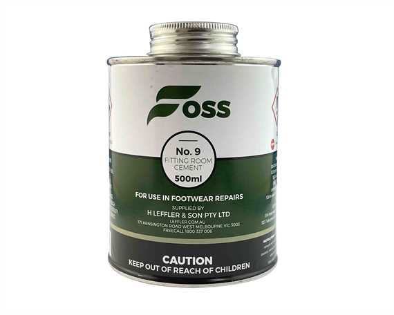 ADHESIVE FOSS FITTING ROOM CEMENT No9 500ML
