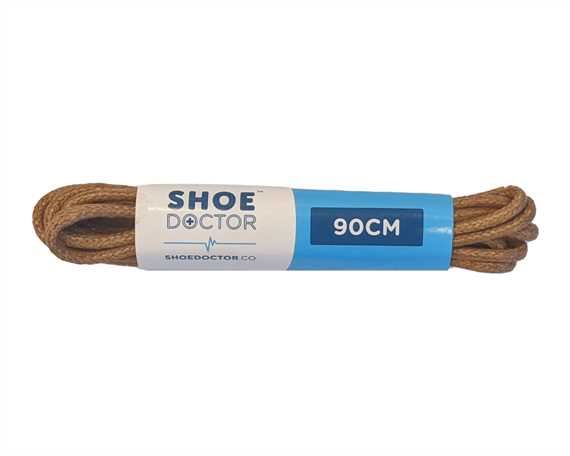  SHOE DOCTOR 90CM WAXED LACE LIGHT BROWN
