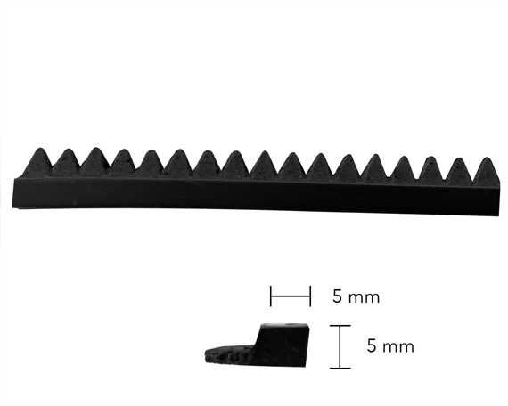 RANDING SMOOTH RUBBER BLACK  #1640 (MT)