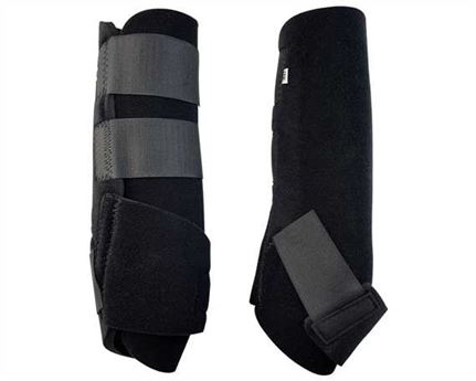  SADDLE DOCTOR NEOPRENE FORE-LEG BOOT SIZE XL BLACK (PAIR)
