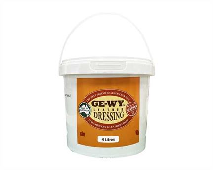 GE-WY LEATHER DRESSING 4 LITRE TUB