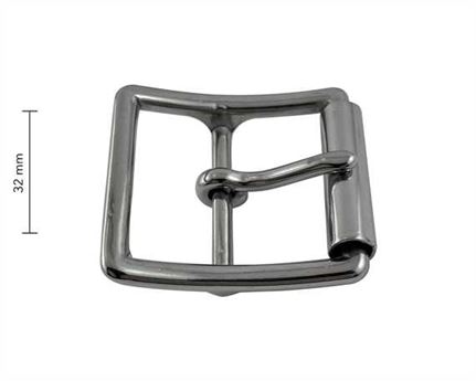 BUCKLE HOBBLE STAINLESS STEEL 32MM