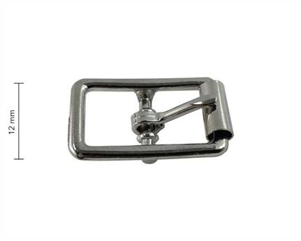 BUCKLE BRIDLE DIE-CAST WITH ROLLER NP 12MM