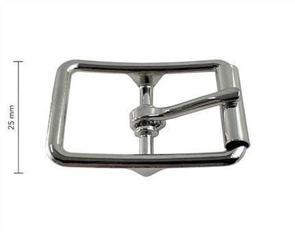 BUCKLE BRIDLE DIE-CAST WITH ROLLER NP 25MM