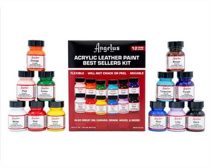  Best Sellers Acrylic Paint Kit - box - 12 colours