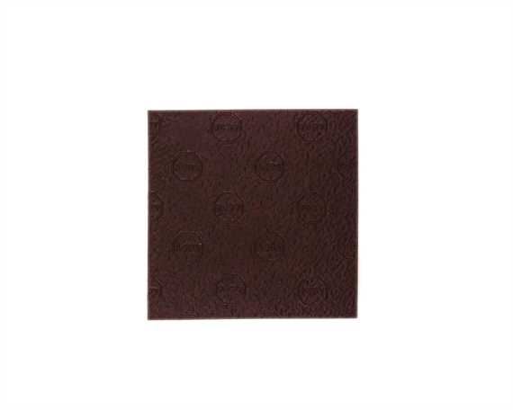 TOPY HEELING STRONG SQUARES 6MM SZE 8 BROWN PER 20 PAIR