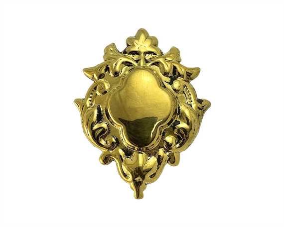 ORNAMENT LEAD FILLED BRASS ORNATE T213 25MM