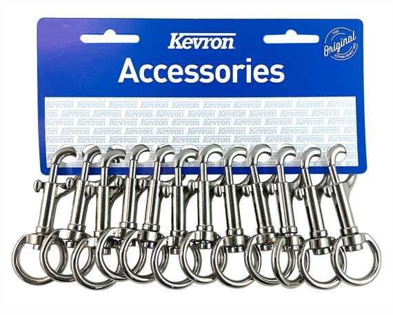 KEVRON SNAP HOOK METAL 75MM CD12 AL1057