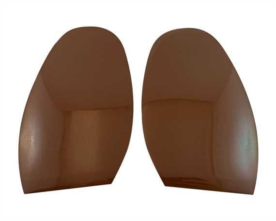 RUBBER HALF SOLE MIRROR BROWN SIZE 3 (PR) 1.3mm