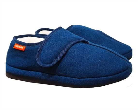 Archline Slippers Closed Size EURO 42 Navy Marl