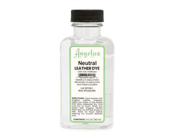 ANGELUS LOW VOC LEATHER DYE NEUTRAL #004 88.72ML