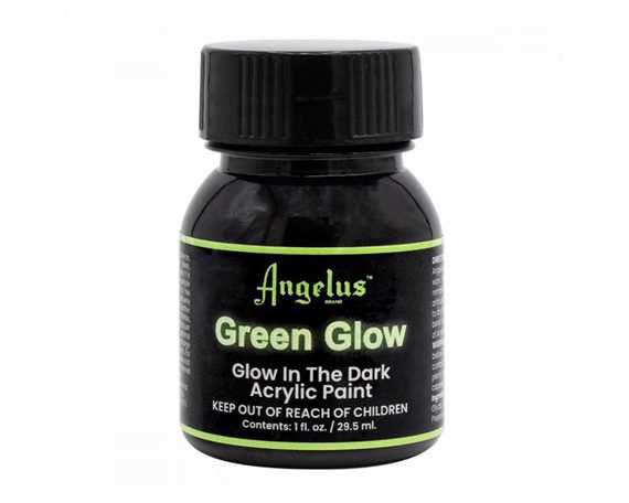 ANGELUS GREEN GLOW IN THE DARK PAINT 29ML