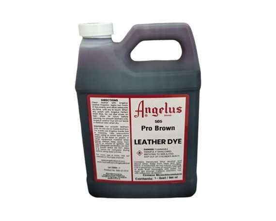 ANGELUS PRO #505 LEATHER DYE BROWN #014 (1 QRT) 946ML