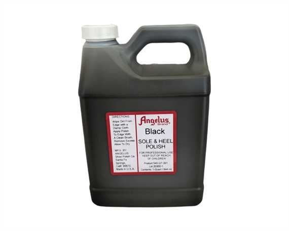 ANGELUS SOLE AND HEEL BLACK #001 (1 QRT) 946ML