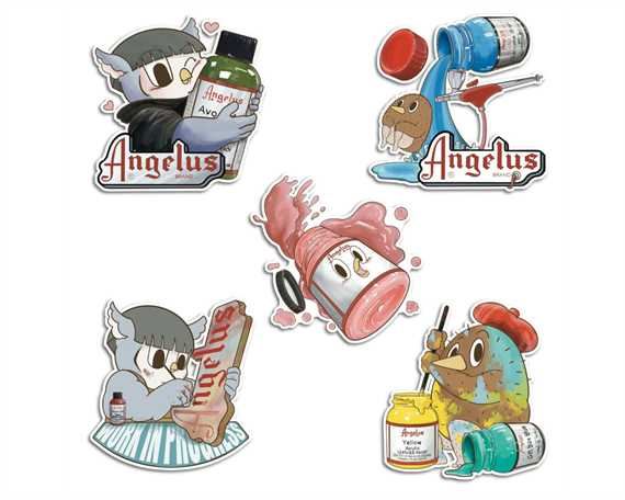 ANGELUS STICKER PACK-BY @KiwiSanTW (PK5)