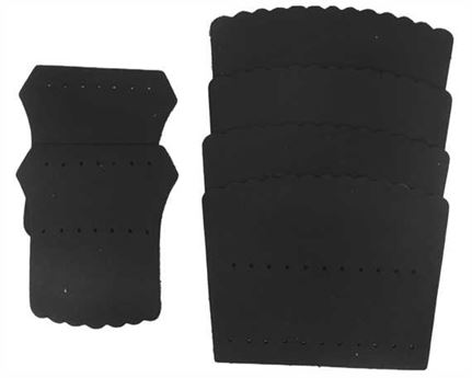 BILLIARD TABLE POCKET SET HEAVY BLACK