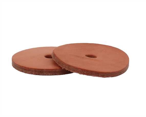CUT LEATHER WASHER 70MM DIAMETER 10MM HOLE