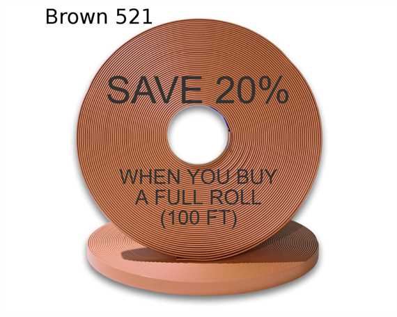 BioThane® BETA® STANDARD (1/2") 13MM CARAMEL BR521 (PER L/FT)