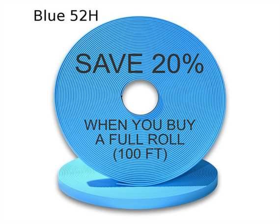 BioThane« BETA« STANDARD (1") 25MM PASTEL BLUE BU52H (PER L/FT)