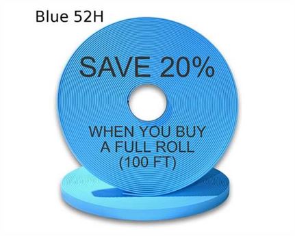 BioThane« BETA« STANDARD (3/4") 19MM PASTEL BLUE BU52H (PER L/FT)