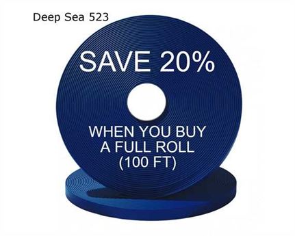 BioThane« BETA« STANDARD (1/2") 13MM NAVY BU523 (PER L/FT)
