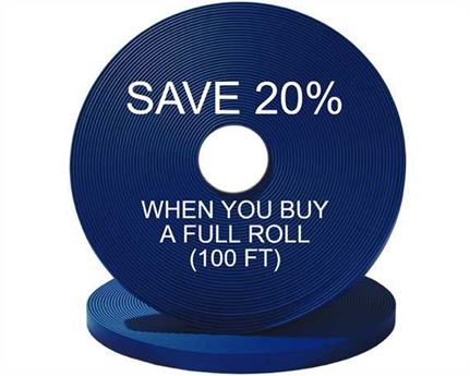 BioThane« BETA« STANDARD (5/8") 16MM NAVY BU523 (PER L/FT)