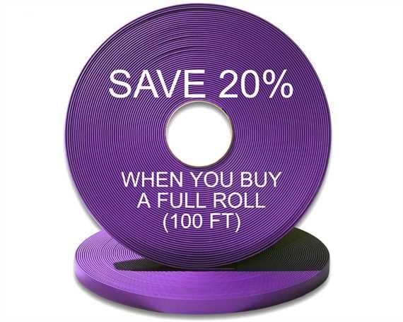 BioThane« BETA« STANDARD (1/2") 13MM PURPLE VI521 (PER L/FT)