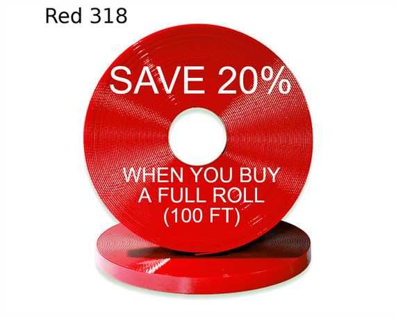 BioThane® GOLD HI FLEX (1") 25MM RED RD318 (PER L/FT)