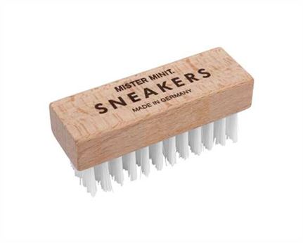 MINIT SNEAKER BRUSH WHITE BRISTLES WITH LOGO