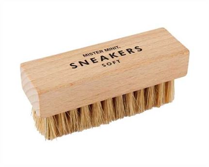 MINIT SNEAKER BRUSH SOFT NATURAL BRISTLES WITH LOGO