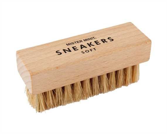 MINIT SNEAKER BRUSH SOFT NATURAL BRISTLES WITH LOGO