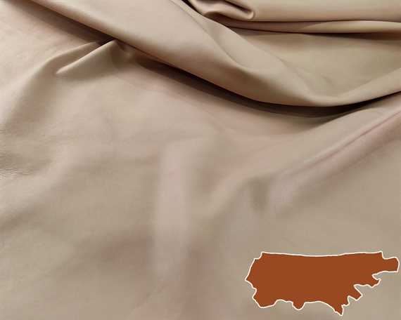 BAG LEATHER VELVET - ANILINE SIDES 1.0/1.2MM COL 2253