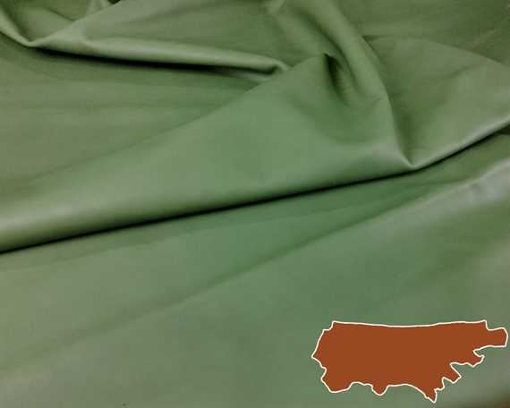 BAG LEATHER VELVET - ANILINE SIDES 1.0/1.2MM COL 5241
