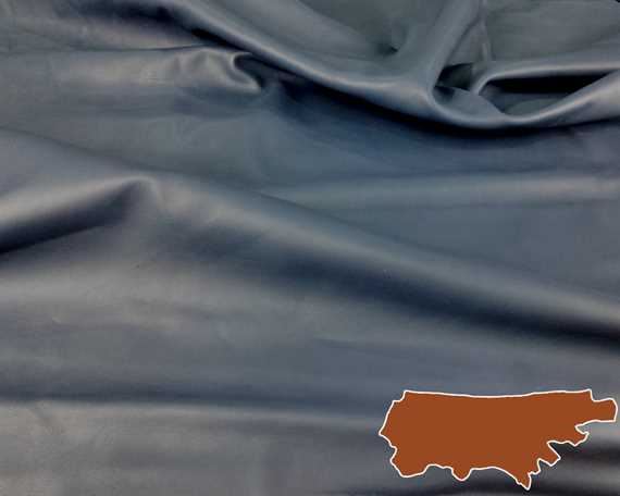 BAG LEATHER VELVET - ANILINE SIDES 1.0/1.2MM COL 8563