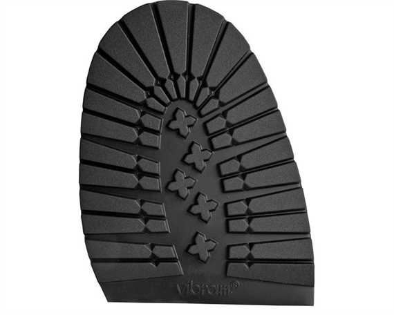 VIBRAM MORTARA COMMANDO HALF SOLE SIZE 41-42 BLACK