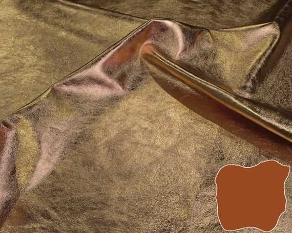 BAG LEATHER VELVET CHAMOIS 1.0-1.1MM ROSE GOLD