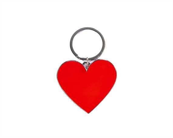 Red Heart Keyring