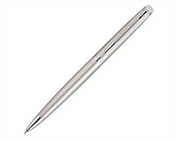 WATERMAN HEMISPHER STAINLESS STEEL WITH CHROME TRIM BALLPEN 