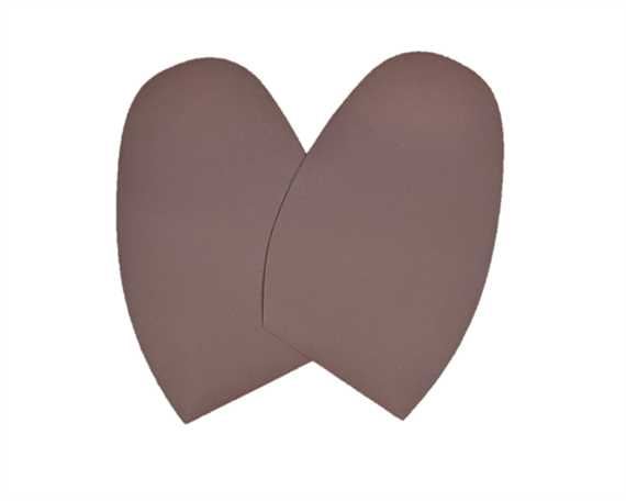 SILK SOLES CASALI SIZE 3 CARAMEL 1.3MM (PER PAIR)