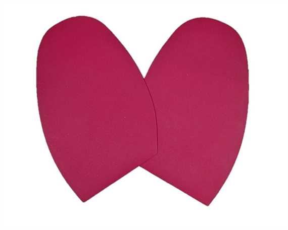 SILK SOLES CASALI SIZE 3 RED 1.3MM (PER PAIR)