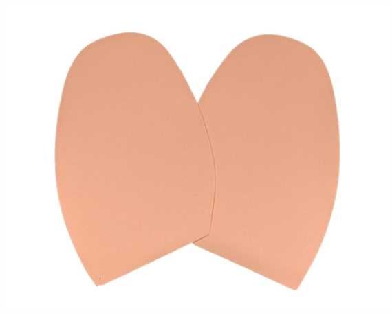 SILK SOLES CASALI SIZE 3 ROSEWATER 1.3MM (PER PAIR)